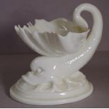 Royal Worcester fish footed shell dish