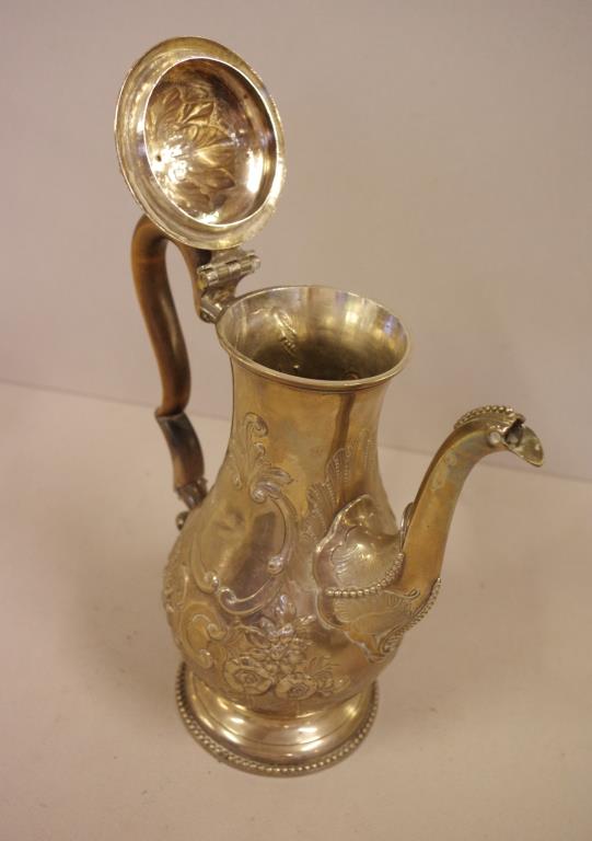 George III sterling silver coffee pot - Image 5 of 6