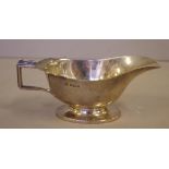 Sterling silver sauce boat