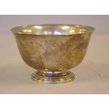 American National Bank of Boston silver bowl