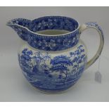 Large Spode 'Tower' pattern jug