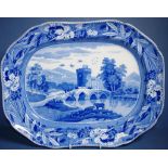 Spode 'Tower' pattern platter