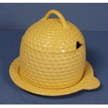 Copeland & Garrett basket form lidded honey pot