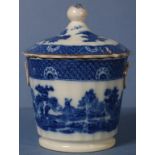 Spode 'Buffalo' pattern lidded sugar bowl