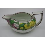 Spode hand painted pearlware creamer