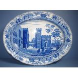 Spode Caramanian transfer printed platter