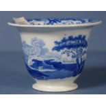 Spode 'Blue Italian' pattern small footed bowl