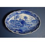 Spode Indian Sporting Scenes pattern dish