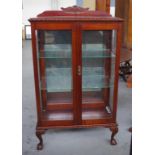 Chippendale style display cabinet