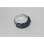 Good silver Najo stone set ring