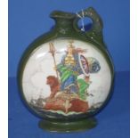 Vintage Royal Doulton Dewar whisky flask