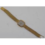 Omega 18ct two colour gold ladies watch