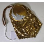 Vintage Evans Mesh evening bag/compact