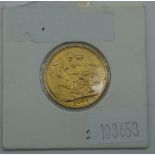 Australian Gold Sovereign 1907