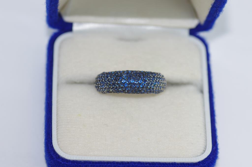 Good silver Najo stone set ring - Image 4 of 4