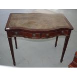 Two drawer vintage writing desk