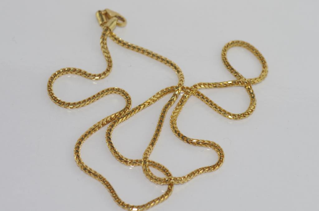 Good Italian 18ct yellow gold necklace - Image 2 of 2