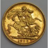 Australian Gold Sovereign 1906 Sydney
