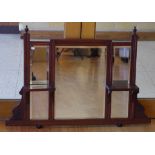 Edwardian wall mirror