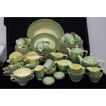 Extensive Mintons "Solano Ware" dinner set