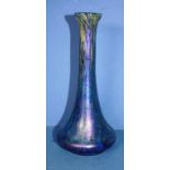 Loetz style amethyst vase