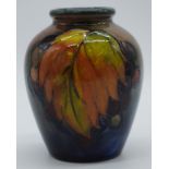 William Moorcroft "leaf and berry" flambe vase