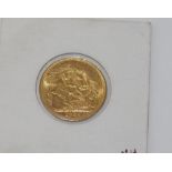 Gold sovereign 1899