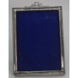 Antique sterling silver photo frame