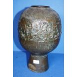 Eastern bronze vase