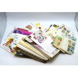 Large quantity of world first day covers