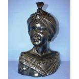 Vintage plaster bust of a lady