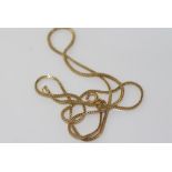 18ct yellow gold necklace