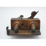 Antique carpenters plow plane