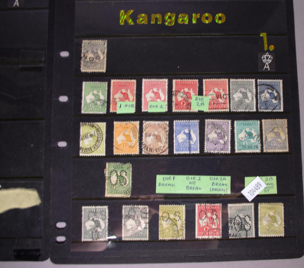 Three sheets of Australian kangaroo stamps - Image 5 of 8