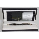 Boxed Mont Blanc Starwalker ballpoint pen