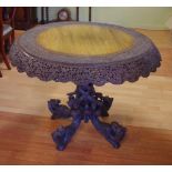 Superb Chinese Qing carved centre table
