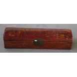 Chinese red lacquered box