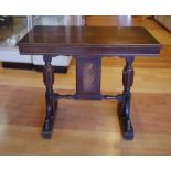 Tudor style hall table