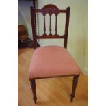 Edwardian bedroom chair