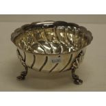 George V sterling silver bowl