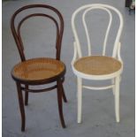 Two bentwood chairs