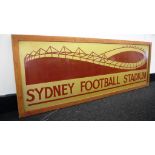 Sydney Football Stadium sign