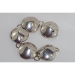 Sterling silver Georg Jensen bracelet