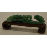 Chinese carved jade miniature ruyi