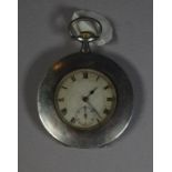 Antique silver cased pocket watch