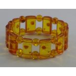 Baltic amber stretch bracelet