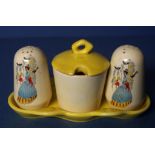 Beswick Happy Morn cruet set