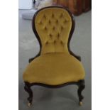 Victorian grandmother chair