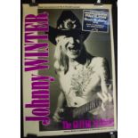 Rare Johnny Winter poster