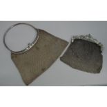 Vintage Oroton mesh evening bag